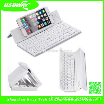 sleek and slim design pocket size foldable keyboard folding bluetooth keyboard